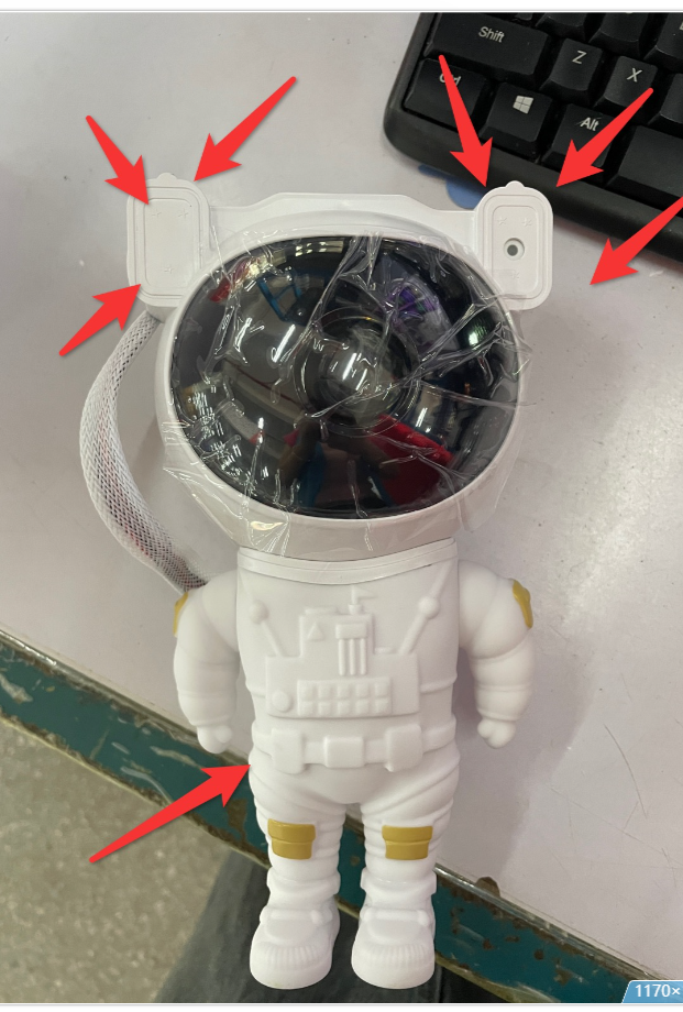 TF™ Astronaut projector